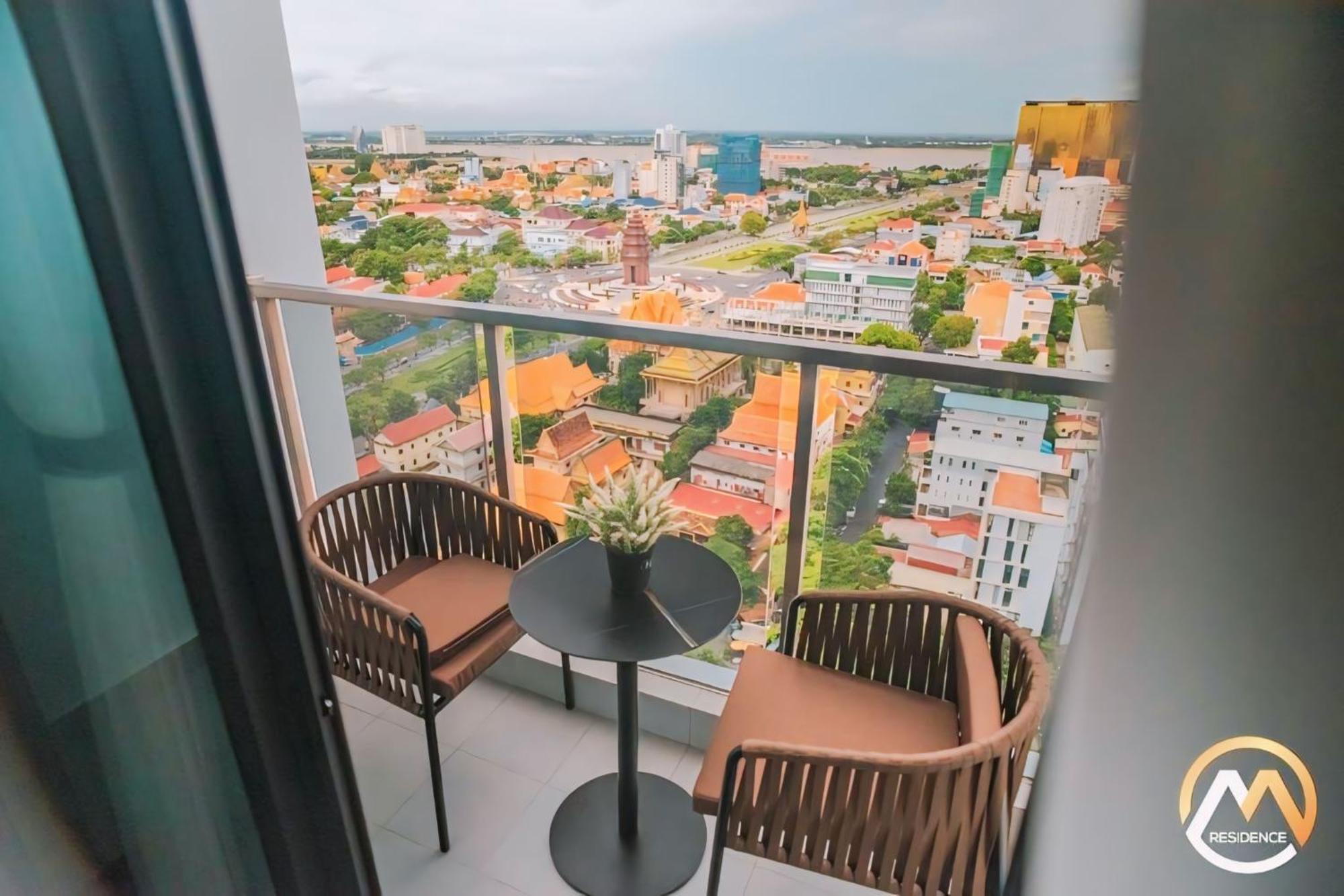 Hotel Serviced Condo Unique Infinity Pool With Mekong River View Phnompen Kültér fotó